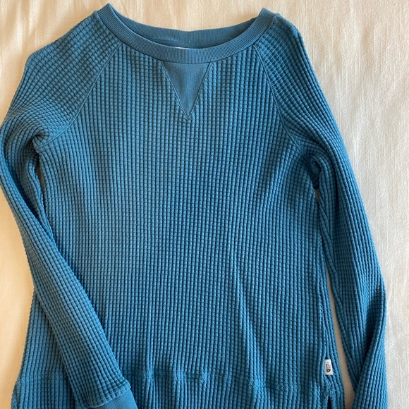 North Face Long Sleeve Waffle Knit - Picture 4 of 5